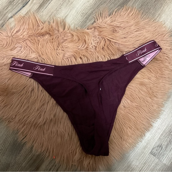 Pink Burgundy Brazilian Thong Size XXL NWT - Picture 4 of 4